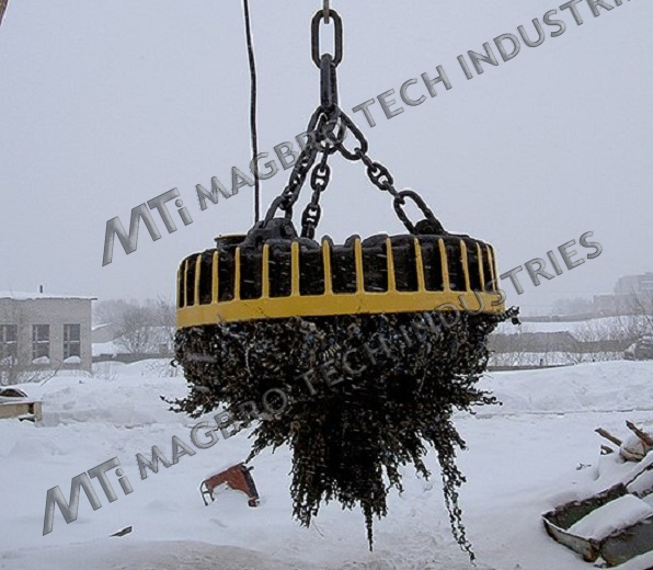 Circular Lifting Magnet or Scrap Lifting Magnet