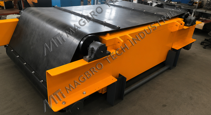 Electro Magnetic type Inline/Cross/Over Band Magnetic Separator